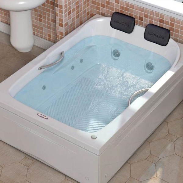 Banheira Córdoba Dupla Premium 170x120x40 G Gel Coat Albacete