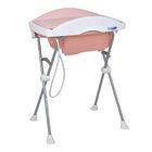 Banheira De Bebe Burigotto Tchibum Com Suporte E Trocador Ros