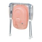 Banheira De Bebe Burigotto Tchibum Com Suporte E Trocador Ros