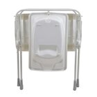 Banheira De Bebê Com Trocador Burigotto Millenia + Cinza Mesc