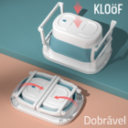 Banheira De Bebê Dobrável Média - Rosa