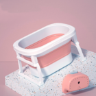 Banheira De Bebê Dobrável Média - Salmão