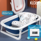 Banheira De Bebê Dobrável Pequena - Salmão