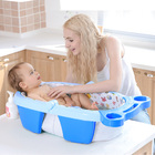 Banheira De Bebê Inflável E Portátil Airplus Maxibaby - Azul