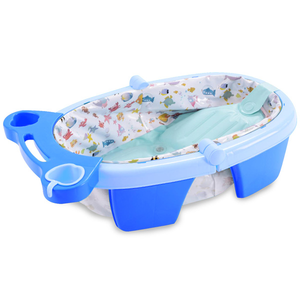 Banheira De Bebê Inflável E Portátil Airplus Maxibaby - Azul | Leroy Merlin