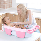 Banheira De Bebê Inflável E Portátil Airplus Maxibaby - Rosa
