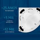 Banheira De Canto Angulo 3 Cantos Completa com hidromassagem