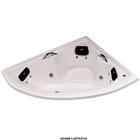 Banheira de Canto Cantabria Dupla COMPLETA com hidromassagem