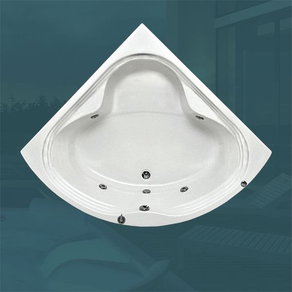 BANHEIRA DE CANTO MONACO COMPLETA COM HIDRO EM ACRILICO (1,34