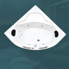 BANHEIRA DE CANTO SANTA MONICA COMPLETA COM HIDRO (1,38 x 1,3