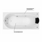 Banheira De Hidromassagem   Ascoli Essencial 180cmx80cmx43cm