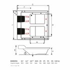 Banheira De Hidromassagem   Imperia  Elegance 181cmx125cmx51c