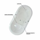 Banheira De Hidromassagem   Ofuro Oval Duplo Elegance 161cmx8