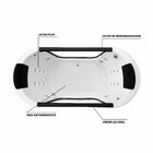 Banheira De Hidromassagem   Portofino Elegance 197cmx91cmx75c