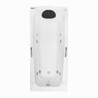 Banheira De Hidromassagem Branca Em Gel Coat Gran Luxo 170cm