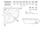 Banheira De Hidromassagem Cantabria Ind 1,20x1,20x0,56