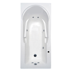 Banheira de Hidromassagem Retangular Capri 170x80x43cm Gel Coat Branca Astra