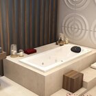 Banheira De Hidromassagem Capri Astra Em Gel Coat Super Luxo