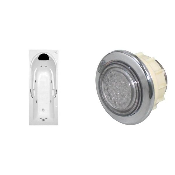 Banheira De Hidromassagem Capri Em Gel P6 - 110v - Com Aquece