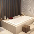 Banheira De Hidromassagem Capri Luxo 135x80x46cm - P3 - 110v