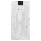 Banheira de Hidromassagem Retangular Due 170x90x44cm Gel Coat Branca Astra