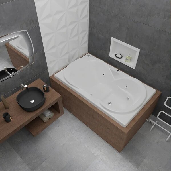 Banheira De Hidromassagem Due Gran Luxo 150x90x50cm - P5 - 11