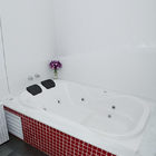Banheira de Hidromassagem Retangular Due Maggiore 150x120x44cm Acrílico Branca Astra