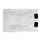 Banheira de Hidromassagem Retangular Due Maggiore 150x120x50cm Acrílico Branca Astra