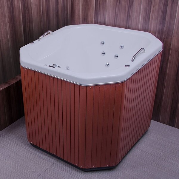 Banheira De Hidromassagem Em Gel Coat Ofurô Zen Gran Luxo 110