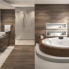 Banheira De Hidromassagem Firenze Em Gel Coat Gran Luxo 140cm