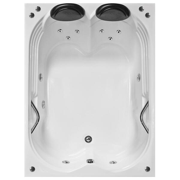 Banheira De Hidromassagem Hierro Dupla 1,50x1,20x0,40