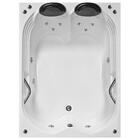 Banheira De Hidromassagem Hierro Dupla 1,60x1,20x0,40 Complet