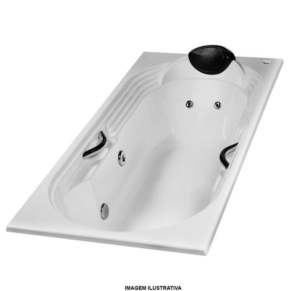Banheira De Hidromassagem Hierro Individual 1,70x0,80x0,40