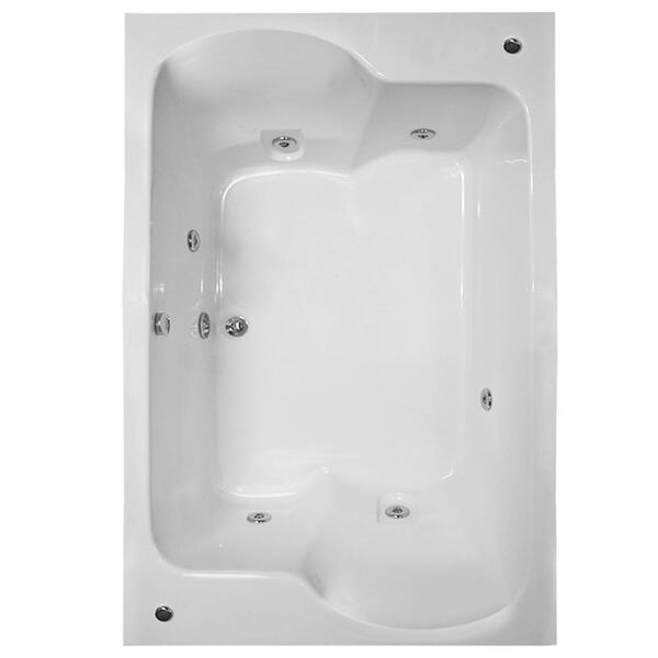 Banheira De Hidromassagem Ibiza Dupla 1,82x1,08x0,53