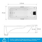 Banheira De Hidromassagem Naturale Em Gel Coat Gran Luxo Com