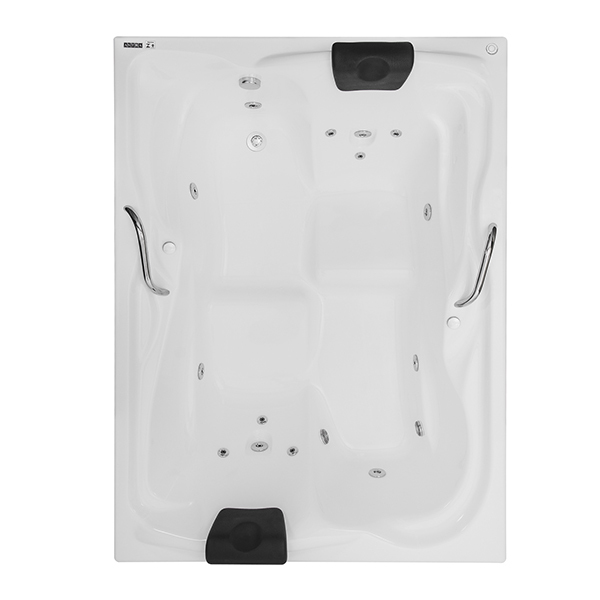 Banheira de Hidromassagem Retangular Nobile Maggiore 180x130x53cm Gel Coat Branca Astra