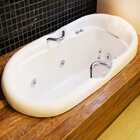 Banheira De Hidromassagem Ouro Fino Acrilnew Oval Premium 1,7