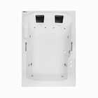 Banheira De Hidromassagem Prima Maggiore Branca Em Gel Coat G