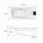 Banheira De Hidromassagem Serenade Em Gel Coat Gran Luxo Com