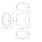 Banheira De Imersão 150x75cm Mavie Preto