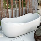 Banheira De Imersão  Saturnia 180cm X 85cm X 64cm  Em Acrilic