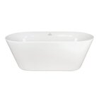 Banheira De Imersão Acrílico 150cm X 70cm X 56cm Branco