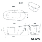 Banheira De Imersão Amacci 1.80m