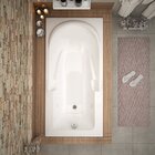 Banheira De Imersão Capri Em Gel Coat Luxo 170cm - Volume Ide