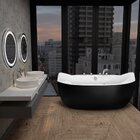 Banheira De Imersão Em Gel Coat Verona Astra Preto