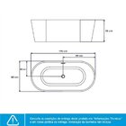 Banheira De Imersão Em Gel Coat Versalhes Branco