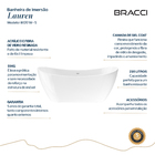 Banheira De Imersão Lauren S 1.80 M