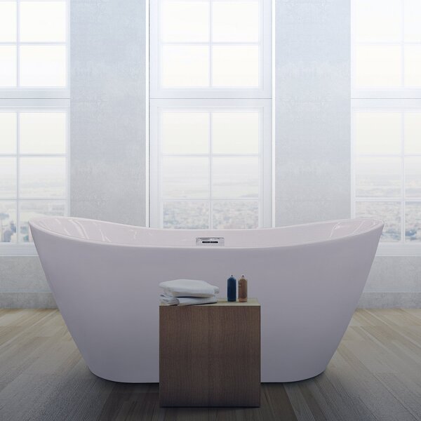 Banheira De Imersão Mavie Design Moderno Branco