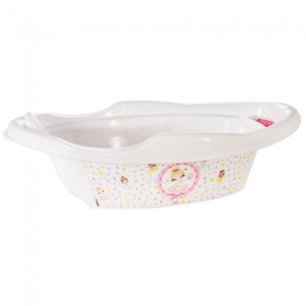 Banheira Decorada Bailarina Branca 21 Litros - Plasútil