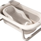 Banheira Dobrável Média Aquae - Cinza